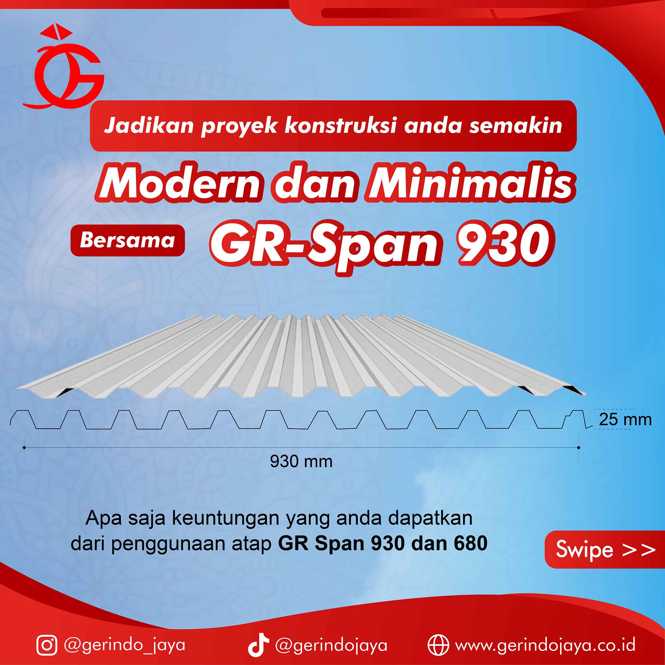 Mengapa Atap Spandek gerindo adalah Solusi Ideal untuk Iklim Tropis