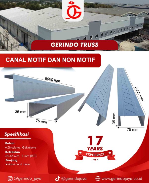 canal motif dan non motif
